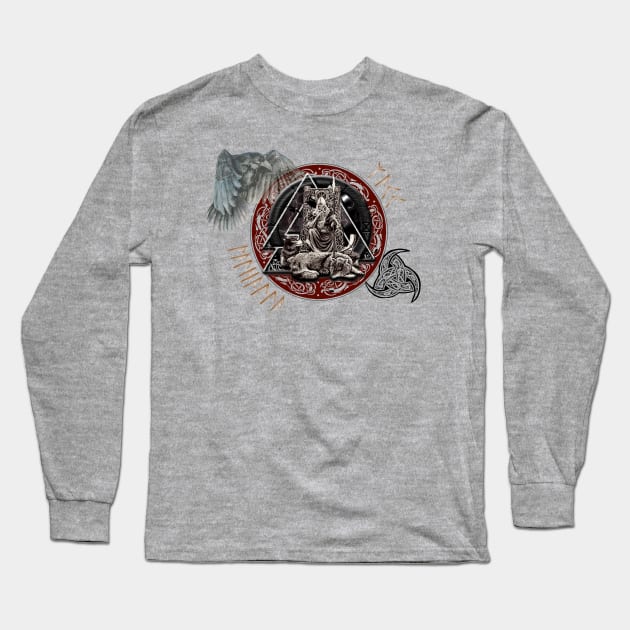 Valhalla Zack Long Sleeve T-Shirt by Windameir